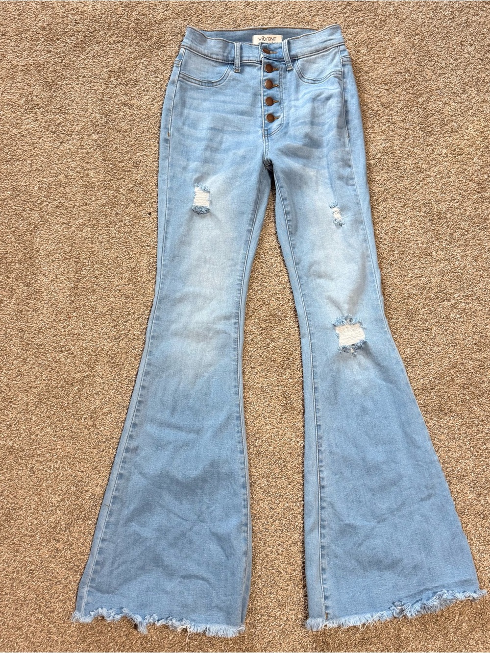 Vibrant Flare Jeans